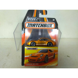 PORSCHE 911 GT3 GOLD BEST OF 1:64 MATCHBOX