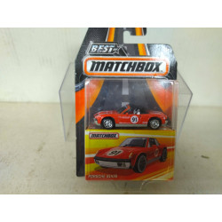 VOLKSWAGEN PORSCHE 914-6 n91 CABRIOLET RED BEST OF 1:64 MATCHBOX