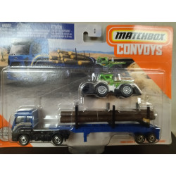 DIRT SMASHER + FORD CARGO & LOGGER BED CONVOYS 1:64 MATCHBOX