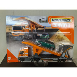 MINI COUNTRYMAN 2011 + AUTO TRANSPORT TRAILER CONVOYS 1:64 MATCHBOX