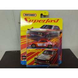 NISSAN SKYLINE 1970 2000 GTX RED SUPERFAST n09 1:64 MATCHBOX