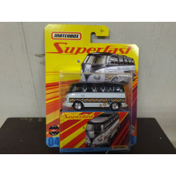 VOLKSWAGEN T1 MICROBUS SUPERFAST n04 1:64 MATCHBOX