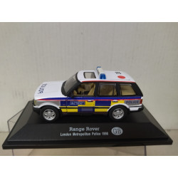RANGE ROVER 1998 LONDON METROPOLITAN POLICE 1:43 FABBRI BLISTER OPEN
