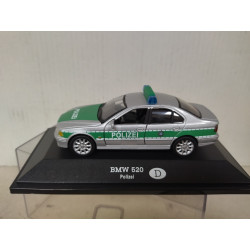 BMW E39 520 POLIZEI POLICE GERMANY 1:43 FABBRI BLISTER OPEN