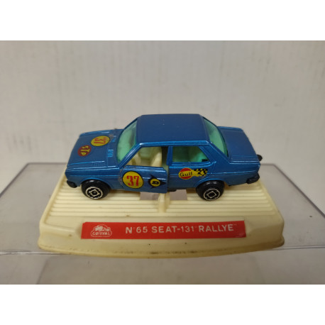 SEAT 131 RALLYE n37 AZUL 1:64 GUISVAL BOX