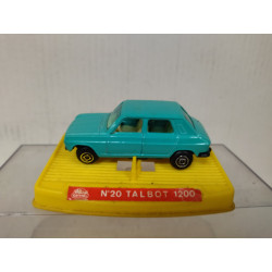 TALBOT 1200 (SIMCA 1200) n20 AZUL/VERDE 1:64 GUISVAL BOX PEANA ROTA