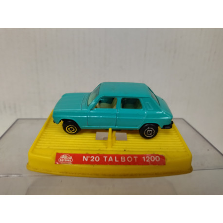 TALBOT 1200 (SIMCA 1200) n20 AZUL/VERDE 1:64 GUISVAL BOX PEANA ROTA