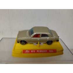 PEUGEOT 504 CHAMPAGNE n6 1:64 GUISVAL BOX PEANA ROTA