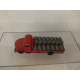EBRO CAMION BARRILES TONELES ROJO 1:87 H0 EKO SUCIO/DIRTY