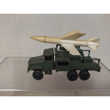 CAMION MILITAR LANZA COHETES 1:87 H0 EKO SUCIO/DIRTY