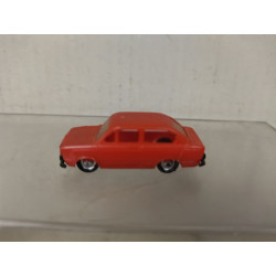 SEAT 850 BERLINA ROJO 1:87 H0 EKO SUCIO/DIRTY