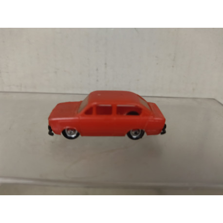SEAT 850 BERLINA ROJO 1:87 H0 EKO SUCIO/DIRTY