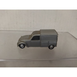 CITROEN 2CV FURGONETA GRIS 1:87 H0 EKO SUCIO/DIRTY