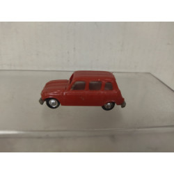RENAULT 4 ROJO 1:87 H0 EKO SUCIO/DIRTY