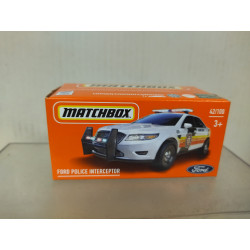 FORD POLICE INTERCEPTOR 1:64 MATCHBOX BOX