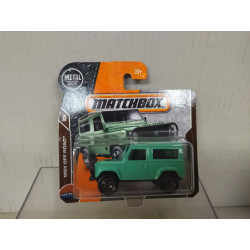 LAND ROVER 90 NINETY GREEN 1:64 MATCHBOX BOX