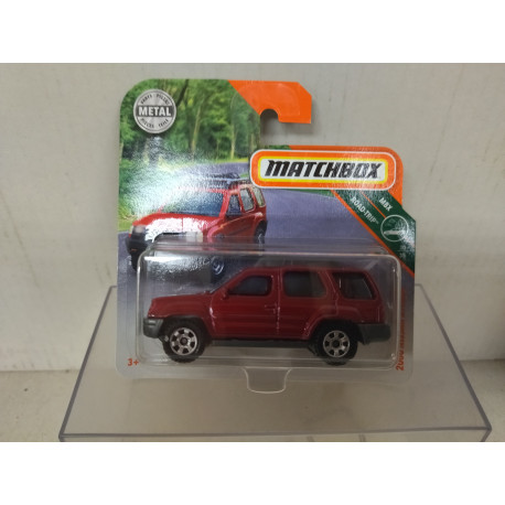 NISSAN X-TERRA 2000 RED 1:64 MATCHBOX