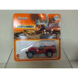 JEEP WILLYS 1948 RED 1:64 MATCHBOX
