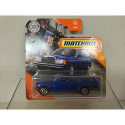 MERCEDES-BENZ W123 300 TE BLUE 1:64 MATCHBOX