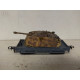 VAGON PLATAFORMA + TANQUE REPINTADO 1:87 H0 SUCIA/DIRTY