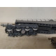 VAGON PLATAFORMA CAÑON/GUN ARTESANAL REPINTADO 1:87 H0 SUCIO/DIRTY
