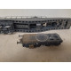 VAGON PLATAFORMA CAÑON/GUN ARTESANAL REPINTADO 1:87 H0 SUCIO/DIRTY