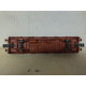 VAGON PLATAFORMA + 2 TANQUES 1:87 H0 SUCIO/DIRTY