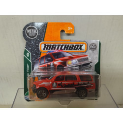 FORD EXPEDITION RED 1:64 MATCHBOX