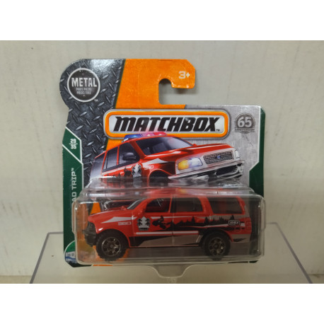 FORD EXPEDITION RED 1:64 MATCHBOX