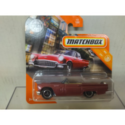 FORD THUNDERBIRD 1957 CONVERTIBLE PINK 1:64 MATCHBOX