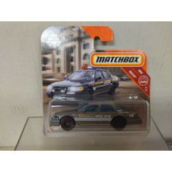 FORD CROWN VICTORIA 2006 POLICE RIVER VALLEY 1:64 MATCHBOX