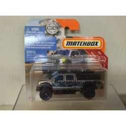 FORD F-350 2017 SKYJACKER POLICE 1:64 MATCHBOX
