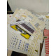 LOTE ADHESIVOS/CALCAS/DECALS MIX (3) DE TODO TIPO IDEAL MAQUETISTAS