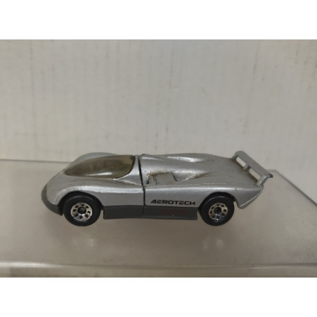 OLDSMOBILE AEROTECH SILVER MB64 1:55/apx 1:64 MATCHBOX NO BOX SUCIO/DIRTY