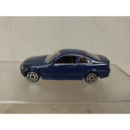 BMW E46 328Ci DARK BLUE 1:64 MOTOR MAX BOX