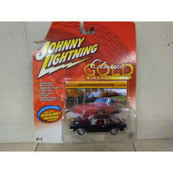 STUDEBAKER AVANTI 1963 BLACK CLASSIC GOLD 1:64 JOHNNY LIGHTNING
