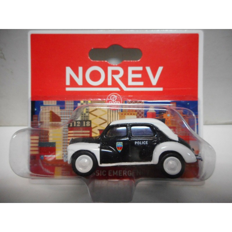 Maquette Renault 4CV Couleur Vert D'eau Norev échelle 1:87 - Modèle Réduit Neuf