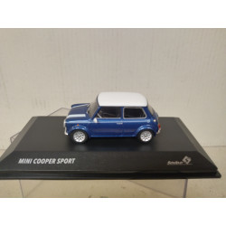 MINI COOPER 1.3i SPORT TAHITI BLUE 1:43 SOLIDO S4316602 SD