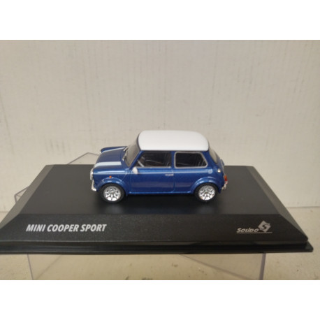 MINI COOPER 1.3i SPORT TAHITI BLUE 1:43 SOLIDO S4316602 SD