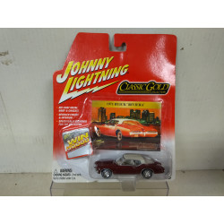 BUICK RIVIERA 1971 DARK RED CLASSIC GOLD 1:64 JOHNNY LIGHTNING