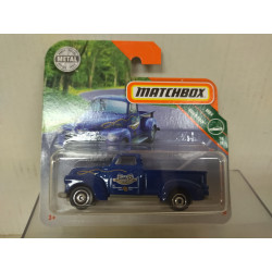 CHEVROLET AD 3100 1947 PICKUP BLUE 1:64 MATCHBOX