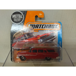 CHEVROLET WAGON 1959 RED 1:64 MATCHBOX