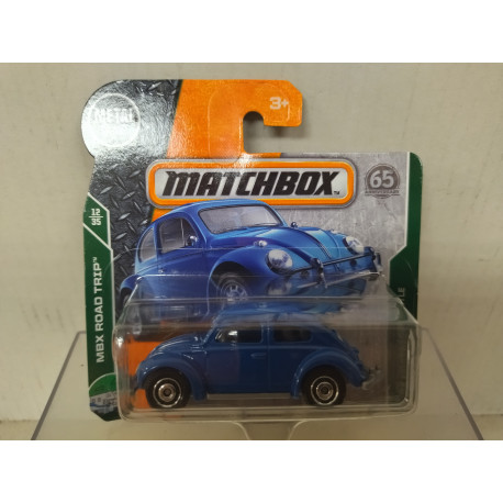 VOLKSWAGEN BEETLE 1962 BLUE 1:64 MATCHBOX