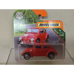 VOLKSWAGEN BEETLE 1962 RED 1:64 MATCHBOX