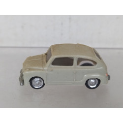 SEAT 600 BEIGE 1:87 H0 EKO SUCIO/DIRTY
