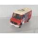 MERCEDES-BENZ 814 AD REPINTADO BOMBEROS 080 1:87 HERPA SUCIO/DIRTY