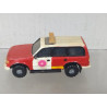 TOYOTA LAND CRUISER REPINTADO BOMBEROS 080 1:72 KENTOYS SUCIO/DIRTY