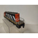 LOCOMOTORA 5243 ZEBRA NO FUNCIONA 1:87 H0 ATHEARN NO BOX/SUCIO/DESGUACE
