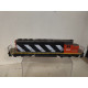 LOCOMOTORA 5243 ZEBRA NO FUNCIONA 1:87 H0 ATHEARN NO BOX/SUCIO/DESGUACE