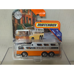 GMC SCENIC CRUISER 1955 AUTOBUS ORANGE 1:64 MATCHBOX